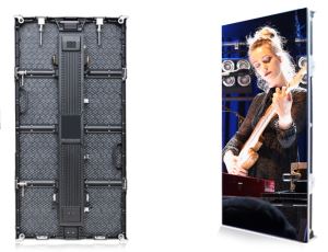 P3.91 / P4.81 / P5.95 / P6.25 / P8.92mm Välisriiete LED-ekraan / ekraan 500X1000mm valuvormiga alumiiniumist LED-kapp